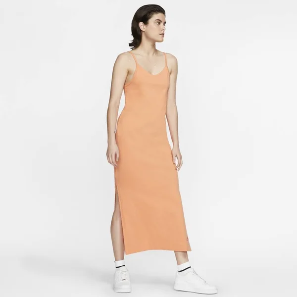 Nike Womens NSW Dress Jersey - Orange Trance Size S