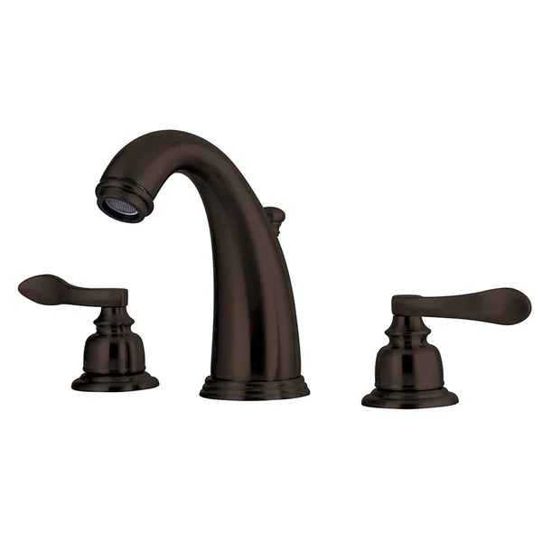 Kingston Brass KB8982NFL NuWave French Widespread Lavatory Faucet with ABS & Brass Pop-Up Polished Brass