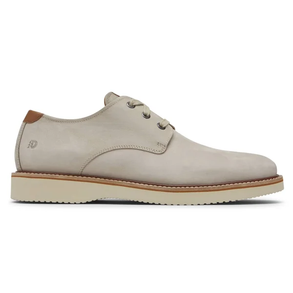 Dunham Clyde Plain Toe 12 Men's Sand