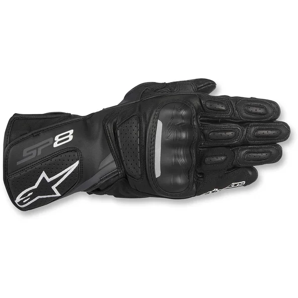 Alpinestars SP-8 V2 Gloves Black White Red
