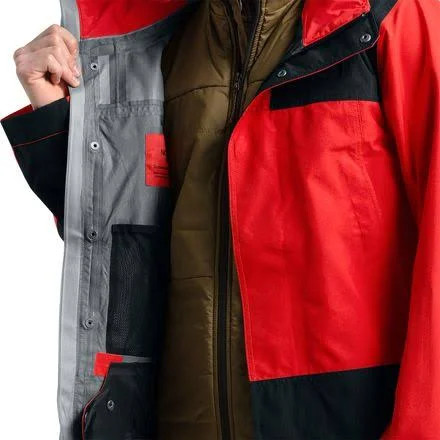 The North Face DRT Jacket - Medium - Fiery Red, TNF Black