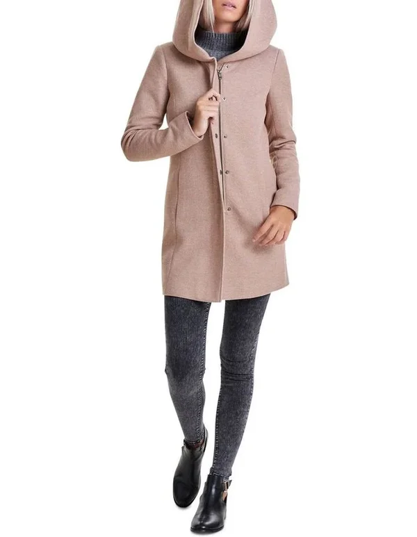 Only Sedona Light Coat Mocha XS