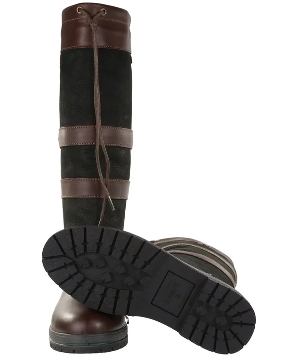 Dubarry Galway Slimfit Country Boots - Black Brown