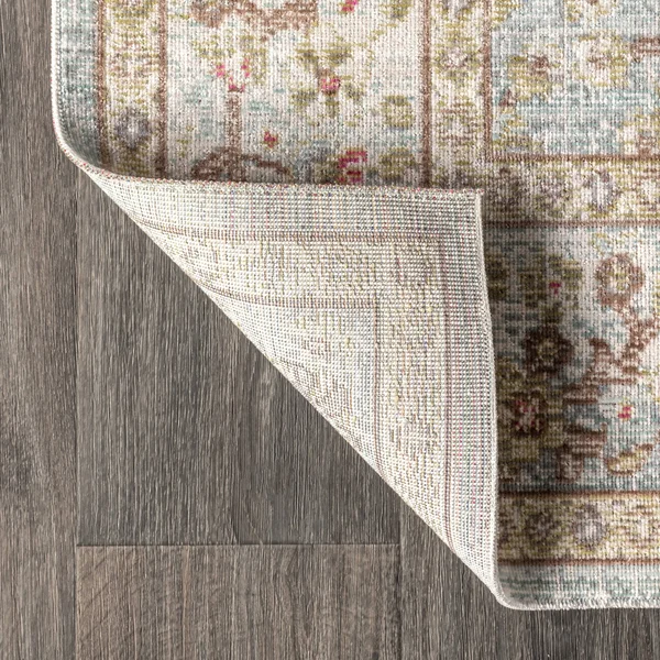 Jonathan Y Alba Modern Faded Peshawar Gray/Ivory 5 ft. 3 in. x 7 ft. 7 in. Area Rug