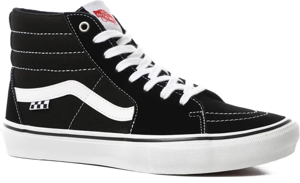 Vans Skate Sk8-Hi Shoes - Black/White 5