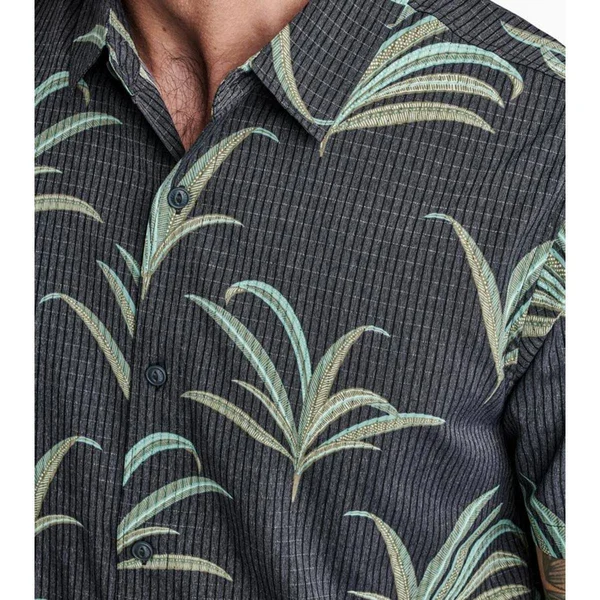 Roark Bless Up Mechanical Stretch Shirt - Forest, X-Large