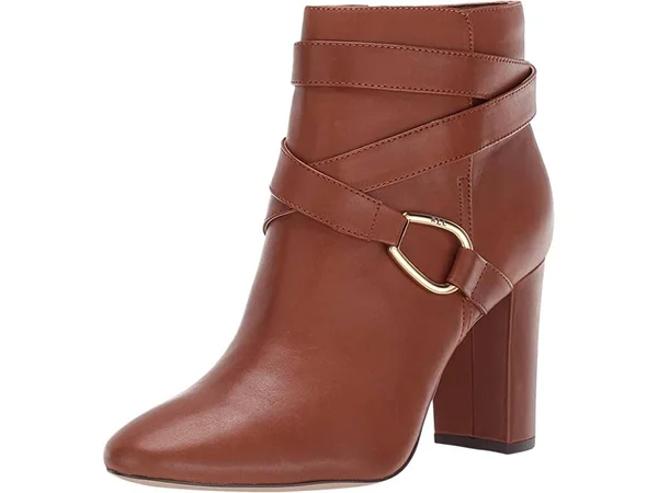 Lauren Ralph Lauren Addington Women's Shoes Deep Saddle Tan : 11 B