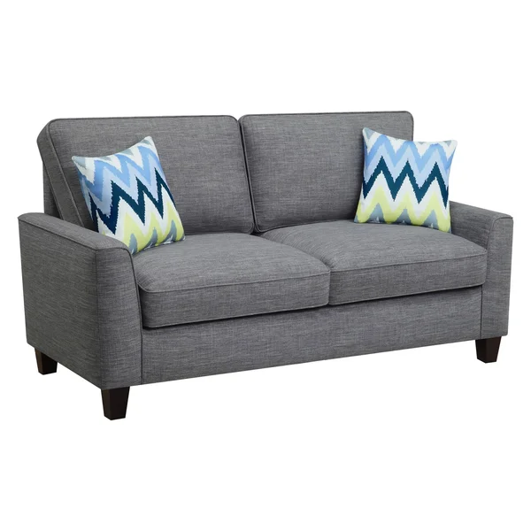 Serta UPH200078 Deep Seating Astoria Sofa, Light Gray