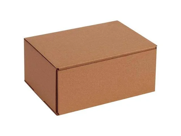 Box USA Corrugated Cardboard Mailers - 9 x 7 x 4 Inches, Tuck Top One-Piece, Die-Cut Shipping Boxes, Medium Brown Kraft Mailing B