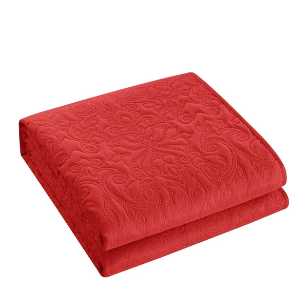 Chic Home Sachi Quilt Set - Brick - King