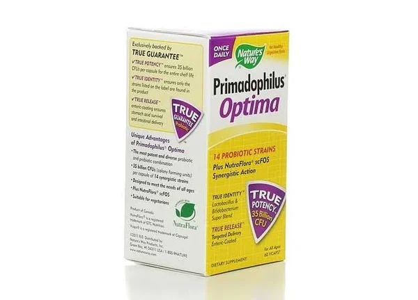 Natures Way Primadophilus Optima Capsules - vegetarian - 60 count