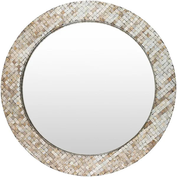 Surya Hornbrook Mirror Round