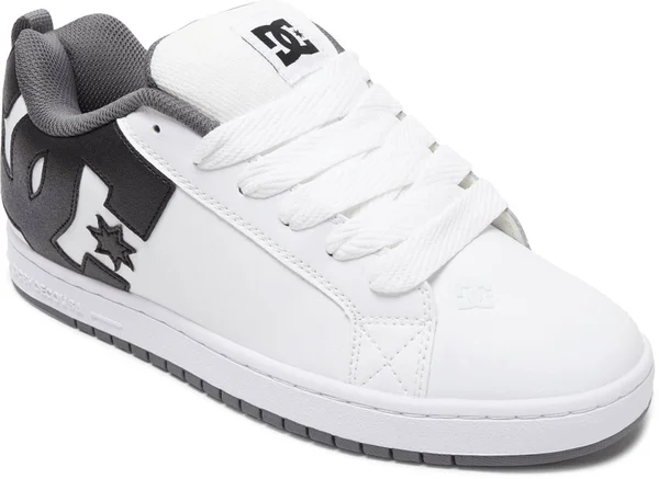 DC Court Graffik Men's Skate Shoes Black/Grey : 10.5 D - Medium