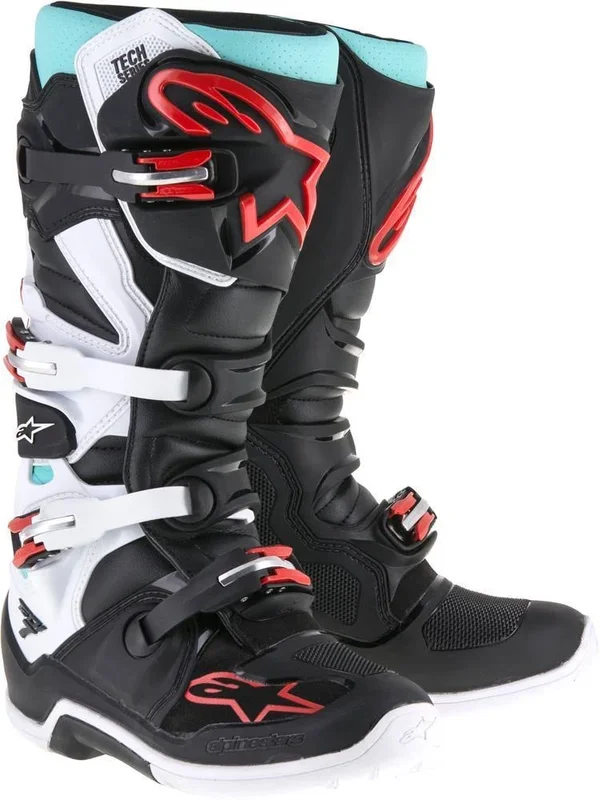 Alpinestars Tech 7 Boots YELLOW/MILITARY/BLACK Sz 05