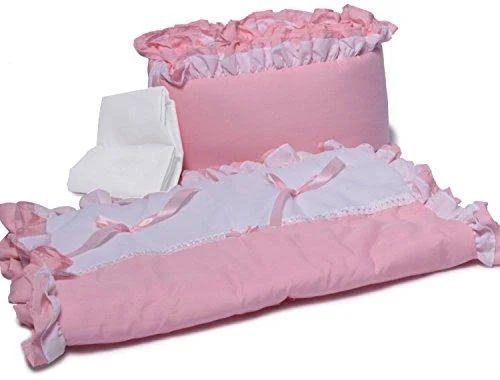 Baby Doll Bedding Regal Cradle Bedding Set, Blue