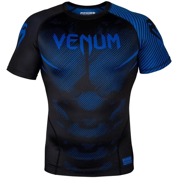 Venum Nogi 2.0 Rashguard - Short Sleeves, Size: XXL, Blue