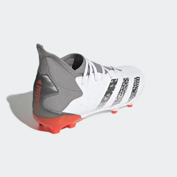Adidas Predator Freak.3 Firm Ground Cleats Cloud White 1 Kids - Soccer Cleats