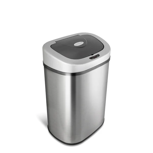 Nine Stars 21.1 Gallon Stainless Steel Motion Sensor Trash Can - Silver