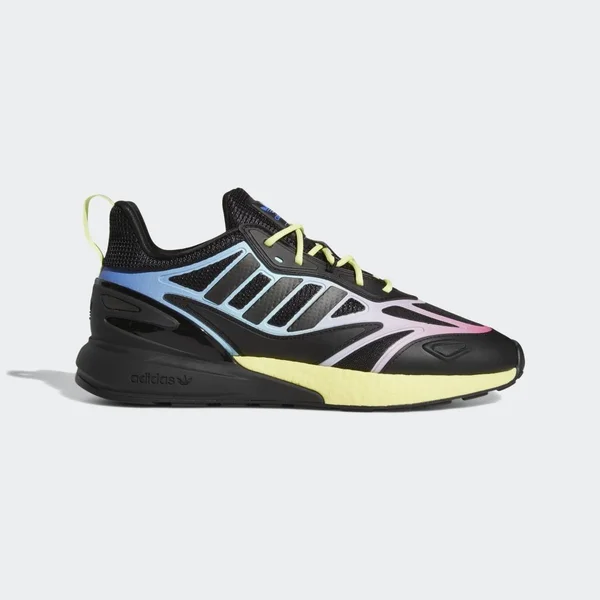 Adidas Originals Mens ZX 2K Boost - Shoes Black/Multi Size 08.0