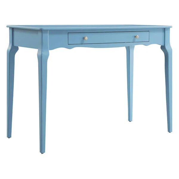 Chelsea Lane Single Drawer Writing Desk - Size: Large, Brown