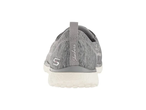 Skechers Women's Microburst Topnotch Walking Slip-On, Size: 9.5 M, Gray
