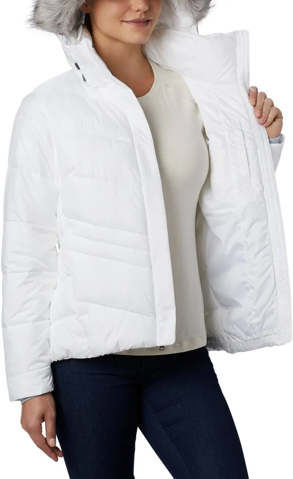 Columbia Women's Peak to Park Insulated Jacket, Size: 2XL, White