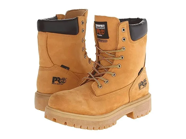 Men's Timberland Pro Direct Attach 8x22 Waterproof Soft-Toe Boot : Wheat