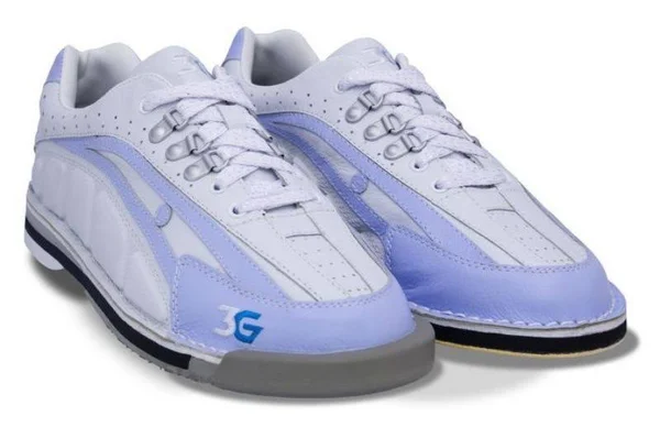 3G Ladies Tour Ultra Bowling Shoes Left Hand- Periwinkle/Ivory, Size: 5.5, Blue