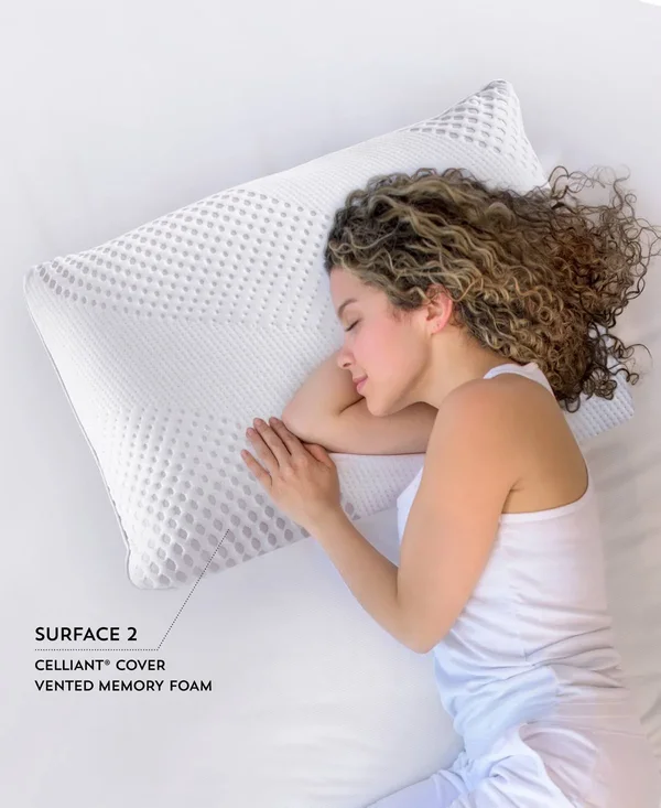 PureCare Body Chemistry SoftCell Select Pillow Queen - White