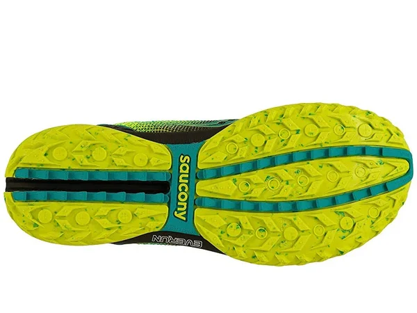 Saucony Mad River TR Citron/Black - Men's, Size: 7.5