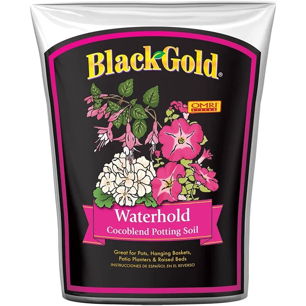 SunGro Black Gold Waterhold Cocoblend Potting Soil Mix - 2 Cubic ft Bag (10 Pack)