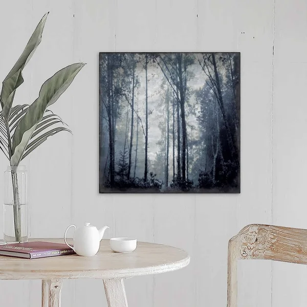 Forest Indigo - Canvas Wall Art, 20x20, Great Big Canvas