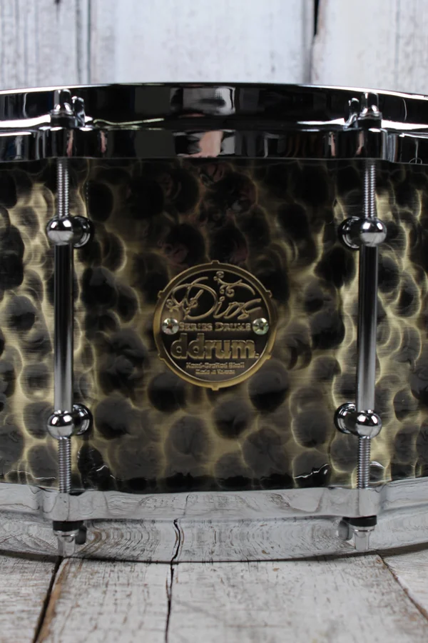 ddrum Dios Hand Hammered Bronze Snare Drum