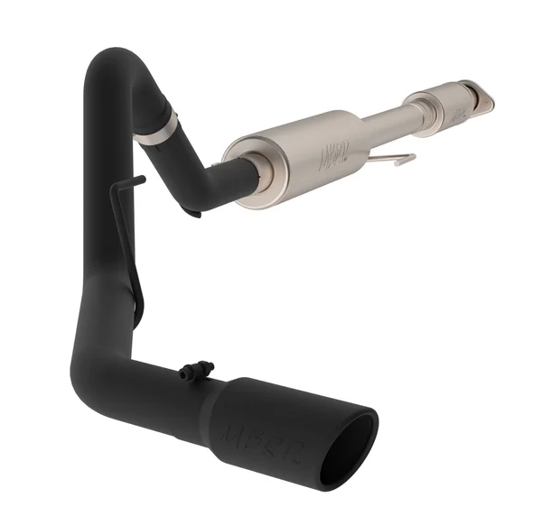 MBRP Black Series Cat Back Single Side Exit Exhaust System - S5256BLK