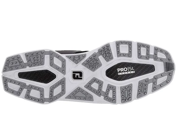 FootJoy Men's Pro|SL Carbon Spikeless Golf Shoes Size 9.5 - Black