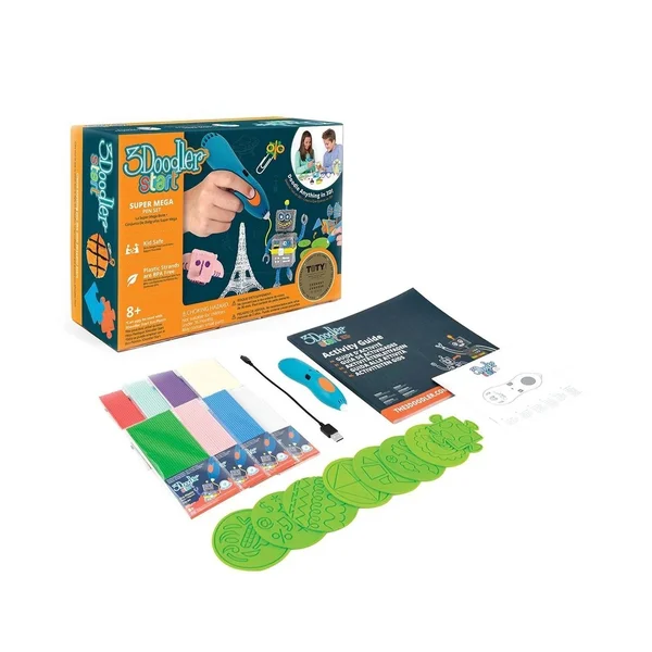 3Doodler Start Mega Box 3D Printing Pen Set for Kids
