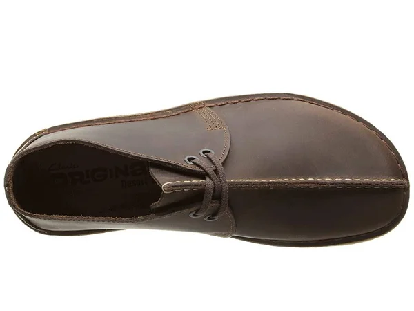 Men's Clarks Desert Trek Boot - Size: 8, Beeswax