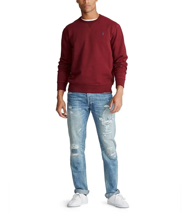Polo Ralph Lauren Men's Fleece Crewneck Sweatshirt - Andover Heather