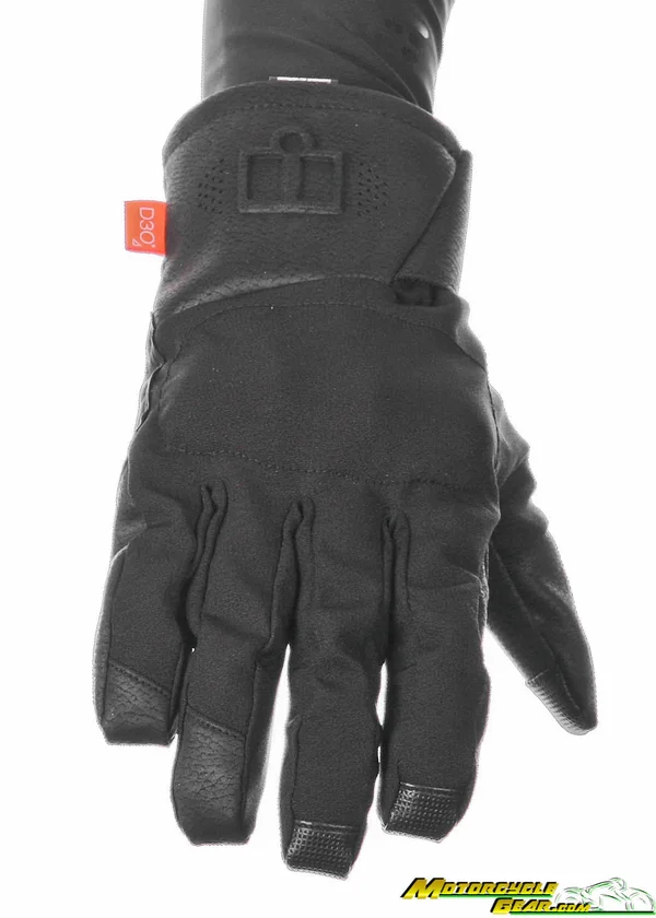 Icon Tarmac 2 Gloves - Black