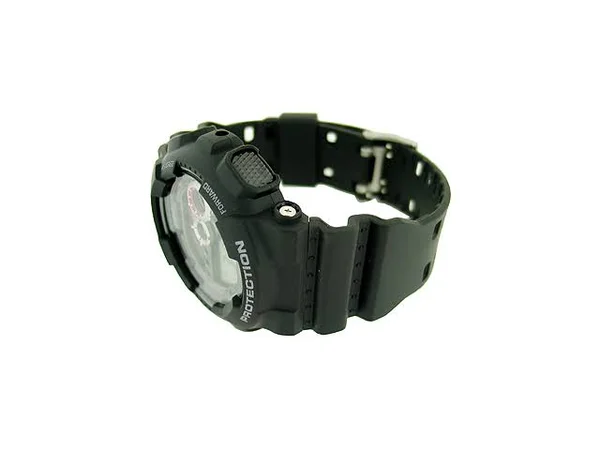 Casio Men's GD100-1A &G-Shock& Black Resin Watch Black