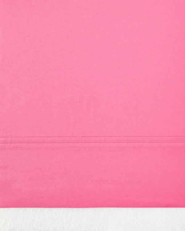 Ralph Lauren RL 464 Percale Flat Sheet, Twin - Monaco Pink