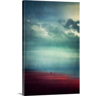 Enjoying Silence by Dirk Wustenhagen - Painting Print on Canvas Ebern Designs Format: Wrapped Canvas, Size: 60x22 H x 40x22 W x
