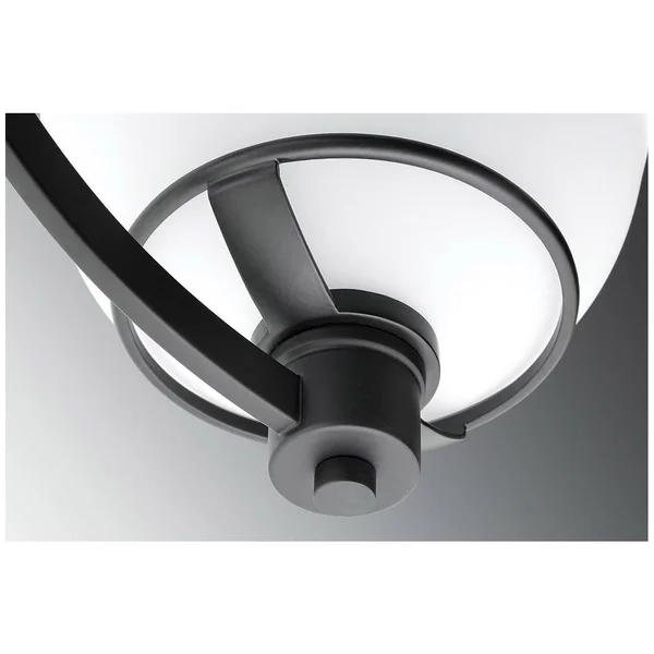 Progress Lighting P400034-031 Domain Three-Light Chandelier - Black