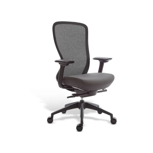 Union & Scale Workplace2.0 Ayalon Mesh Back Fabric Task Chair Black/Gray UN-AYALON-GREY