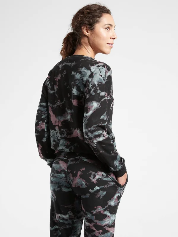 Athleta Women's Balance Pullover Marine Black Plus Size 2x