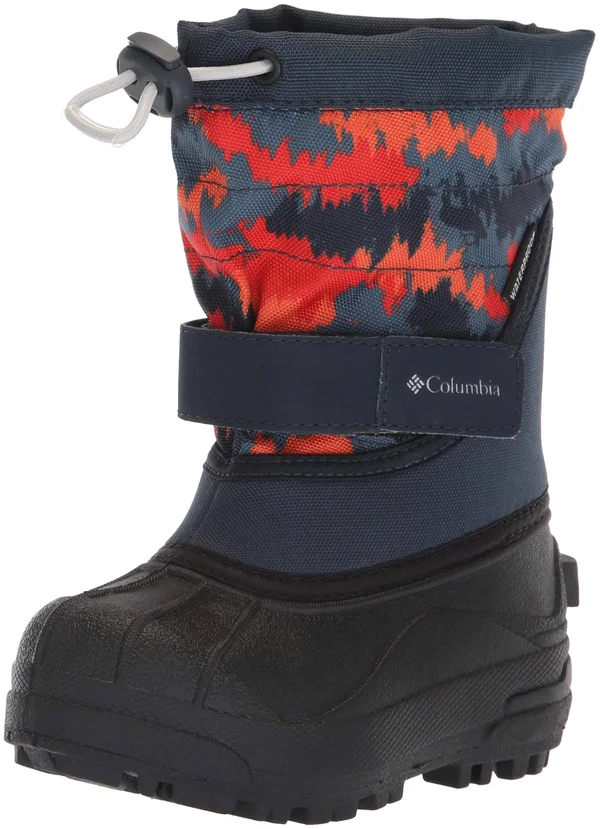 Columbia Boys& Powderbug Plus II Boots - abyss/gray - 12 Toddler