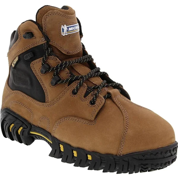 Michelin Men's Pilot Exalto Work Boot Steel Toe, Brown