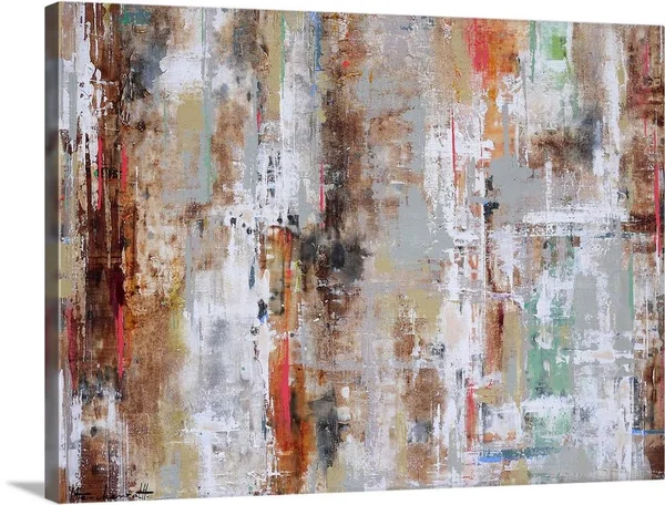 Wood Reflection, Large Solid-Faced Canvas Wall Art Print, Great Big Canvas