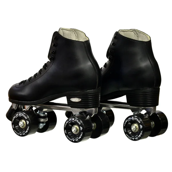 Epic Classic Black Quad Roller Skates - Size: 8