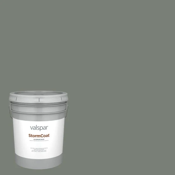 Valspar Pro Storm Coat Flat Retreat Hgsw3283 Exterior Paint (5-Gallon), HGSW3283-146773